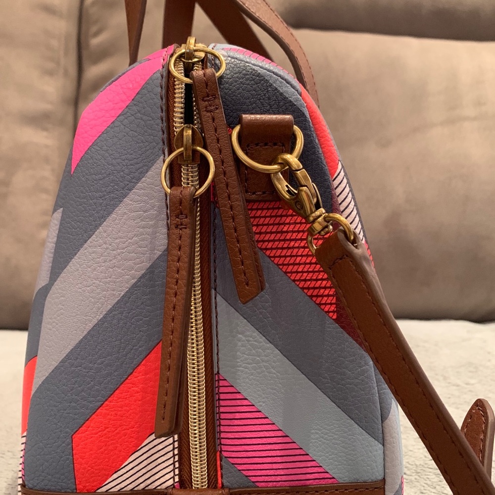 Fossil Sydney Satchel Multicolored